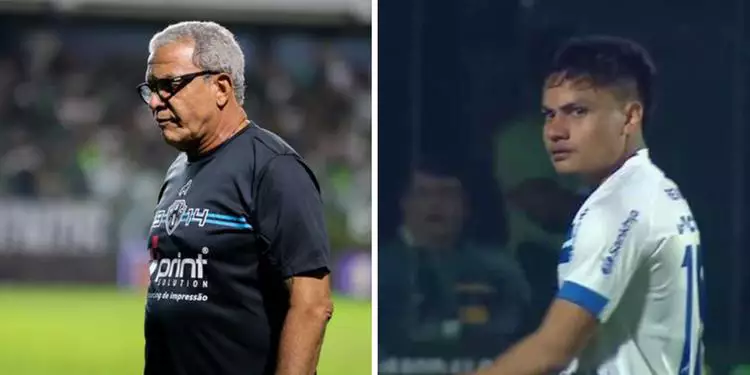 Esli-Garcia-e-helio Treinador pode voltar ao Goiás (Jorge Luís Totti/Paysandu/ Reprodução)