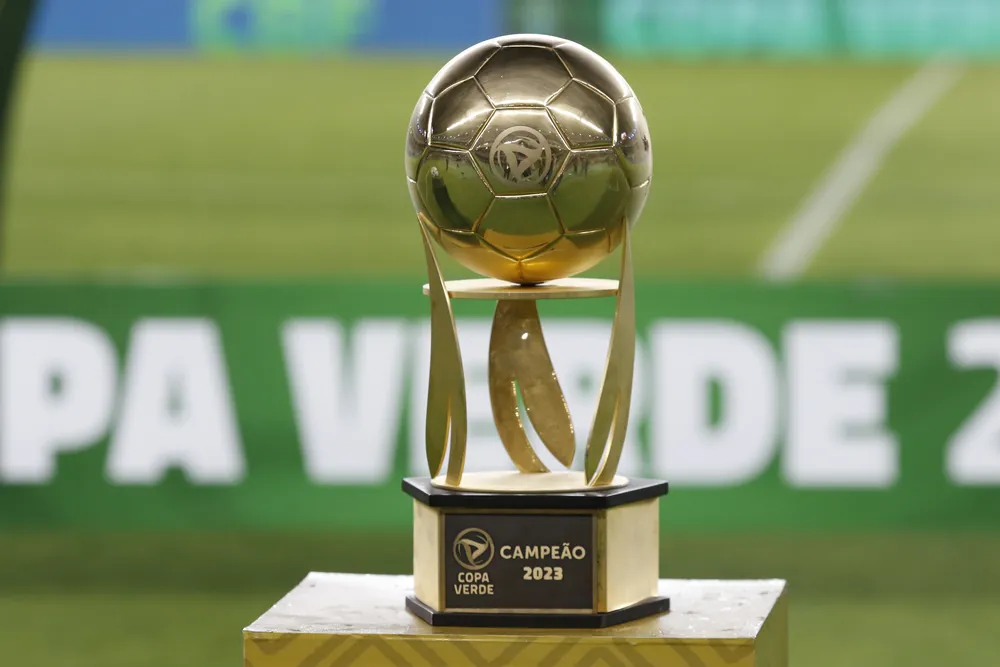 Taça da Copa Verde em 2023 – Crédito: Staff/CBF Taça da Copa Verde em 2023 - Crédito: Staff/CBF