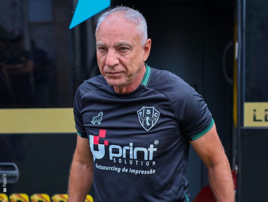 Márcio Fernandes não é mais técnico do Papão – Créditos: Jorge Luís Totti Márcio Fernandes não é mais técnico do Papão - Créditos: Jorge Luís Totti