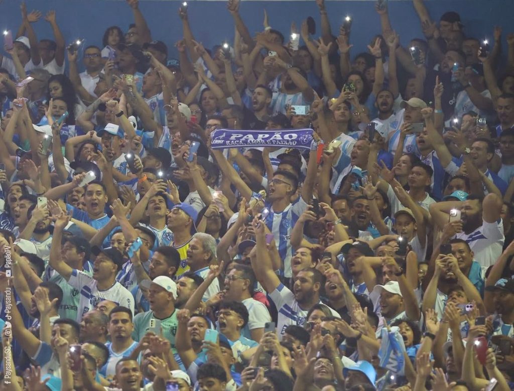 Torcida bicolor – Crédito: Reprodução/Redes sociais do clube Torcida bicolor - Crédito: Reprodução/Redes sociais do clube