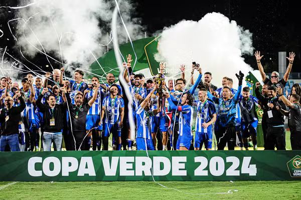 Bicolor campeão da Copa Verde em 2024 – Crédito: Staff Imagens/CBF Bicolor campeão da Copa Verde em 2024 - Crédito: Staff Imagens/CBF