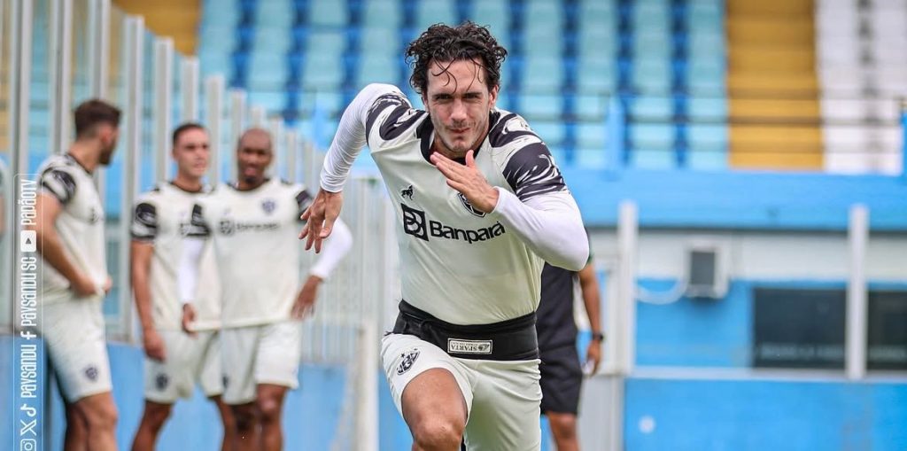 Novo treinador quer disputa por posição entre Nicolas e possível contratação – Crédito: Matheus Vieira Novo treinador quer disputa por posição entre Nicolas e possível contratação - Crédito: Matheus Vieira