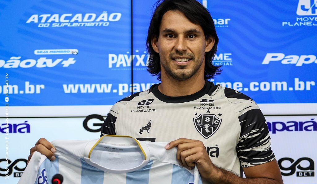 Jorge Benitez apresentado no paysandu Apresentação de Jorge Benitez no Paysandu