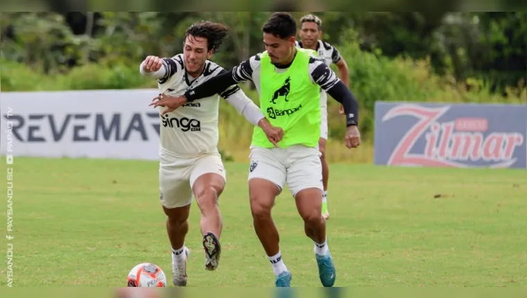 Paysandu x Capitão Poço jogo Jorge Luís Totti/Paysandu