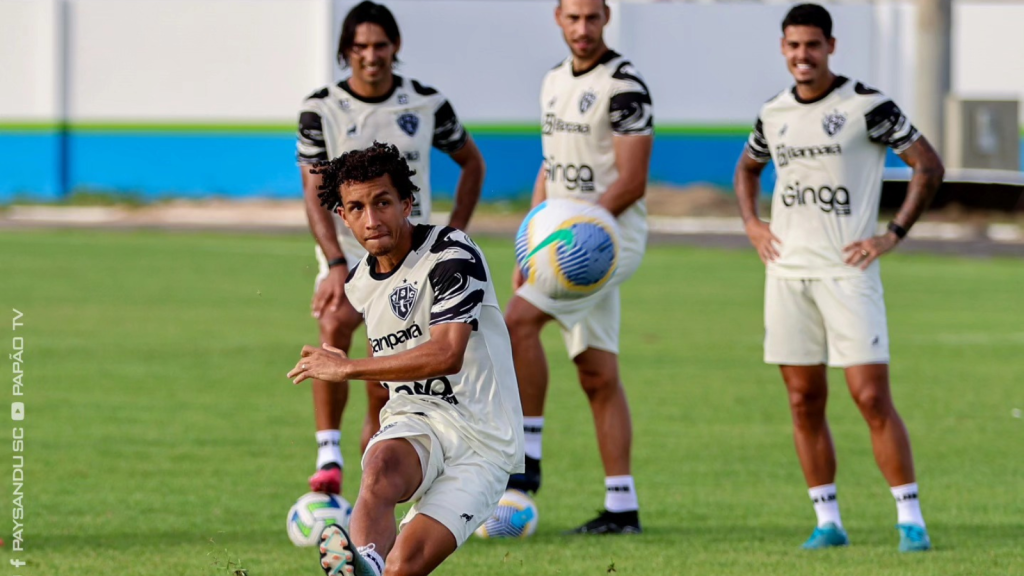 Paysandu x São Raimundo pela copa verde Paysandu preparado para enfrentar o São Raimundo (Foto: Jorge Luís Totti)