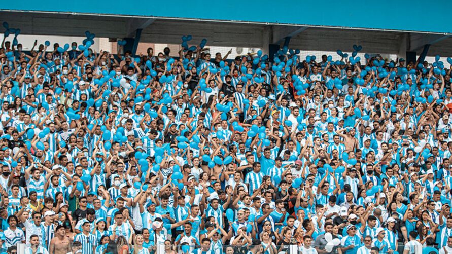 Paysandu x São Raimundo-rr Ingressos a venda Torcida do Paysandu na Curuzu - Foto: Reprodução internet