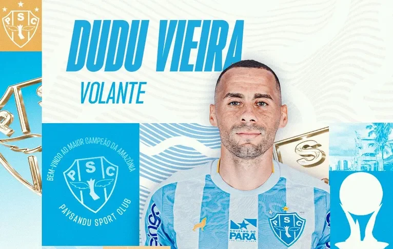 dudu vieira anunciado pelo paysandu