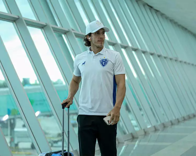 são raimundo x paysandu viagem – nicolas Nicolas em viagens pelo papão na Série B . (Jorge Luís Totti/Paysandu)