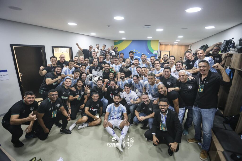 Paysandu 3×1 águia de marabá Foto da vitória! - Matheus Vieira