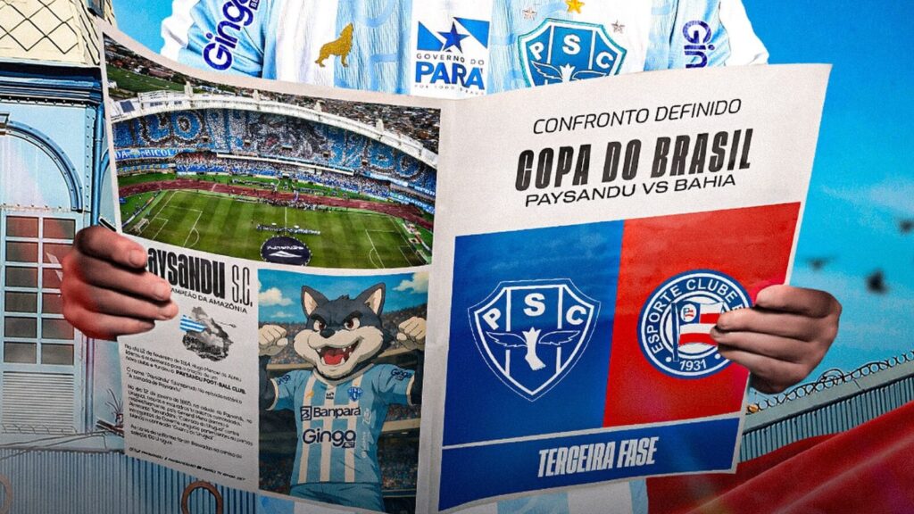 Paysandu x Bahia copa do Brasil primeiro jogo