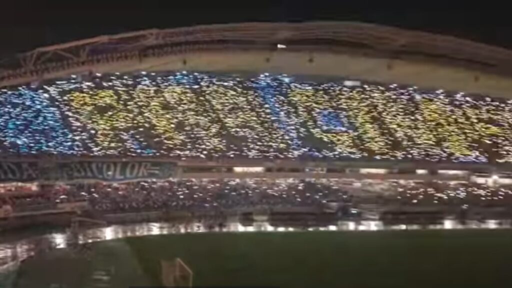 mosaico de Led do Paysandu